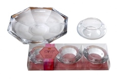 037 Staklene vaze i svećnjaci